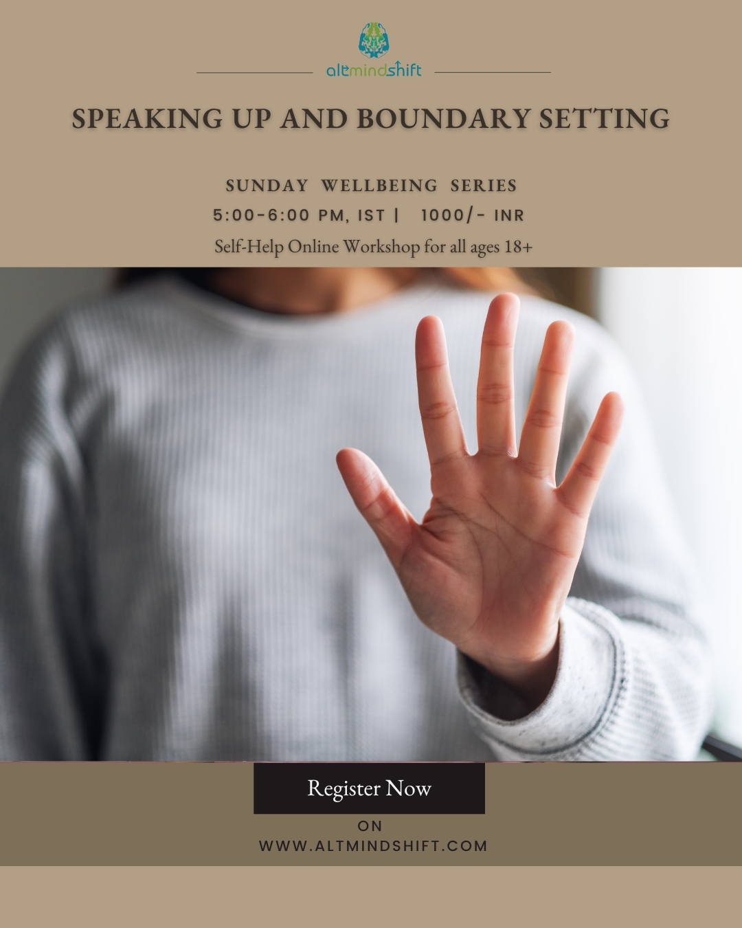 Past Sunday Group Session - Speaking Up and Boundary Setting